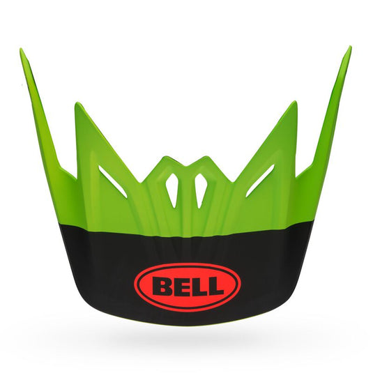 Bell Helmets Visor for Moto-9 Glory Youth Helmets - Matte Green/Black/Infrared