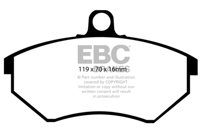 Ebc DP3841C EBC Redstuff Brake Pad Sets