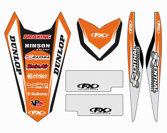 Factory Effex 17-50514 Trim Kit - KTM