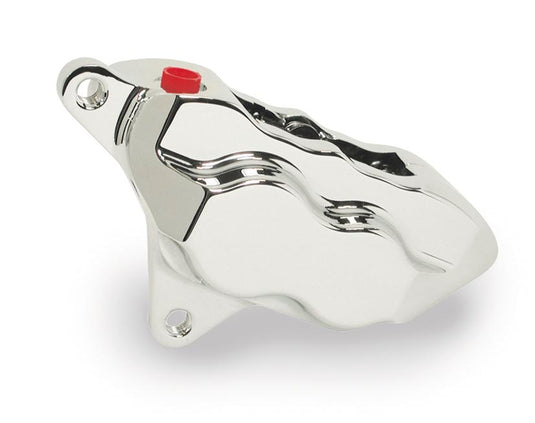 Hawg Halters Inc LHSCC500 Direct Bolt-On 4 Piston Front Left Brake Caliper - Chrome