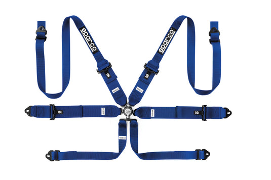 Sparco 04818RH1AZ SPA 6PT Harness/Belt