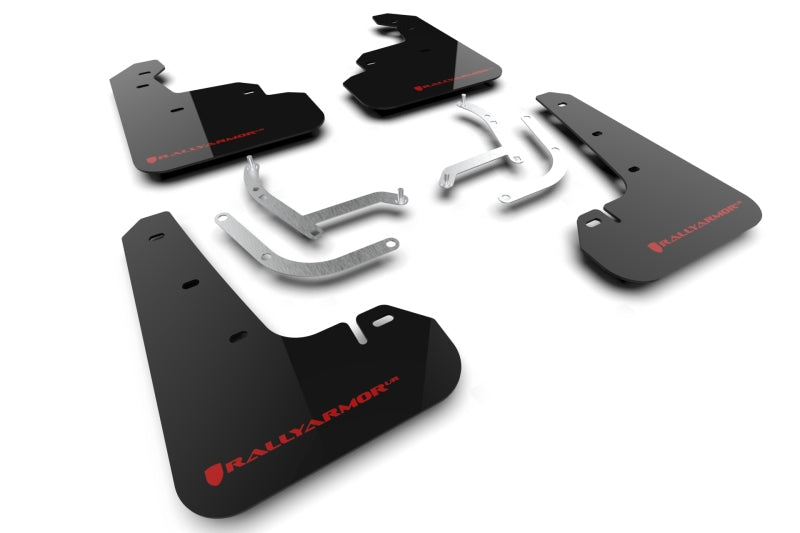 Load image into Gallery viewer, Rally Armor MF105-UR-BLK-RD RAL UR Blk Flap/Rd Logo
