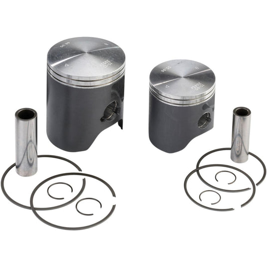 Moose Racing MSE22584B Cast Aluminum Piston Kit - Standard Bore 66.35mm