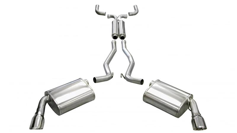 Load image into Gallery viewer, Corsa Performance 14952 COR Cat-Back + X-Pipe Sport
