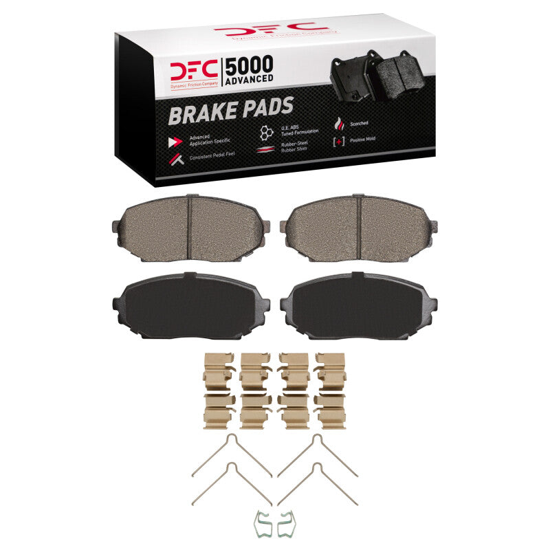 Load image into Gallery viewer, Dfc 1551-0525-01 DFC 5000 Advanced Semi Met Brake Pads
