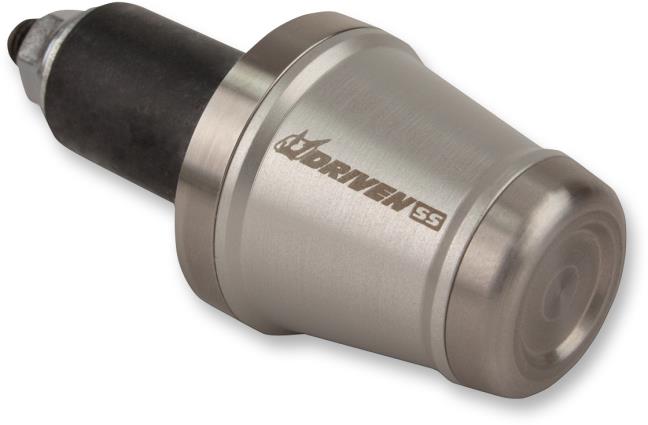 Driven Racing DBEW-SS-SL SS Bar End Weights - Silver/Stainless Steel