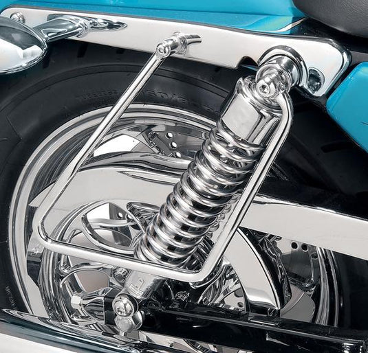 Drag Specialties 3501-0159 Chrome Saddlebag Support Brackets