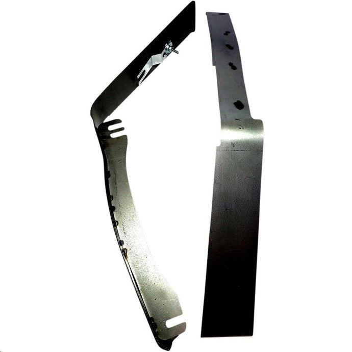 Cycle Visions CV7236 Bagger-Tail Filler Panels for Hard Bags - Black