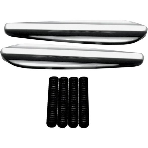 Covingtons C1306-C Turn Signal Eliminators - Finned - Chrome