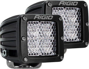 RIGID Industries 202513 D-Series Pro Pod Lights - Standard Mount - Diffused Pattern