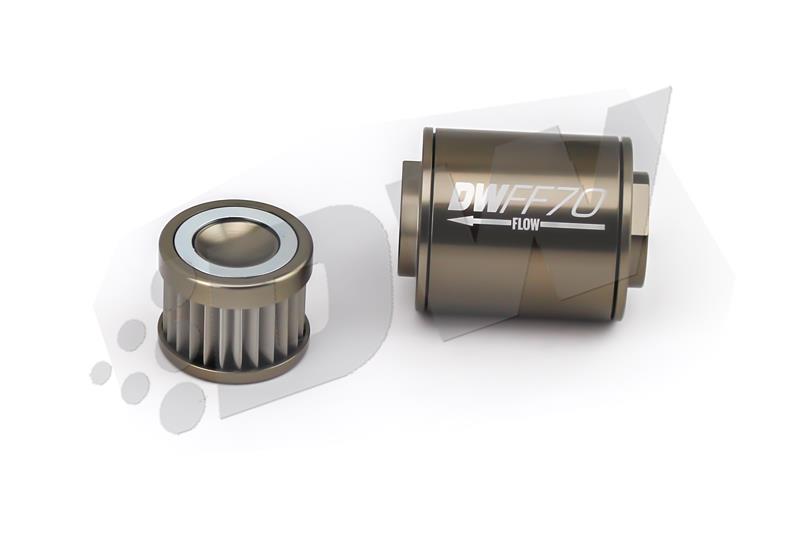 Load image into Gallery viewer, Deatschwerks 8-03-070-100K DW 70mm Fuel Filter Kit
