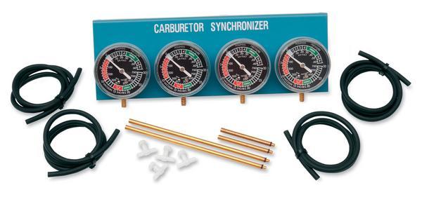 Parts Unlimited 3804-0005 Carburetor Synchronizers - 4-Carb Set