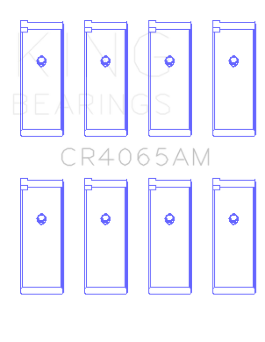 King Engine Bearings CR4065AM KING Connecting Rod Bearings