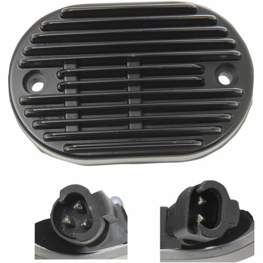 Drag Specialties 2112-1028 Solid-State Regulator - Black