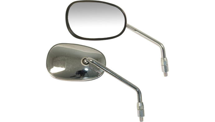 Emgo 20-29702 OEM Style Mirror - Chrome - Left
