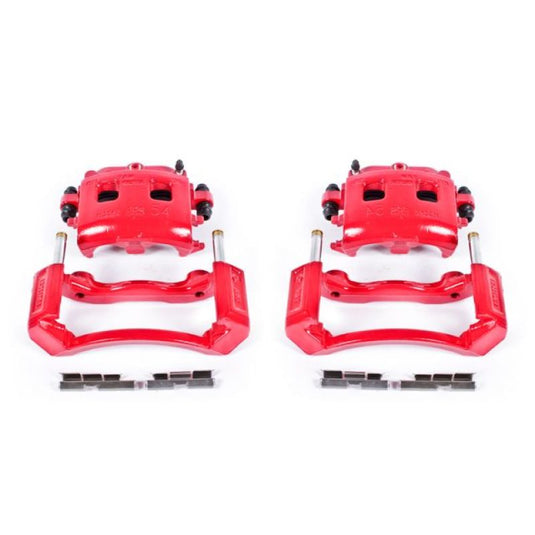 Powerstop S4832 PSB Red Calipers