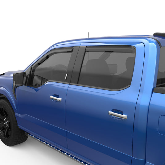 Egr 573495 EGR Visor-InChannel Set4 Matte