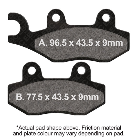 Ebc Powersports FA228 EBC FA-SFA-X Brake Pads