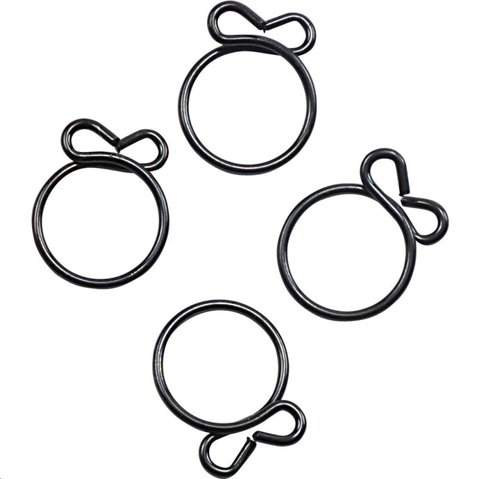 Fuel Star FS00047 Hose Clamp Refill Kit - 16.6mm Wire - Black