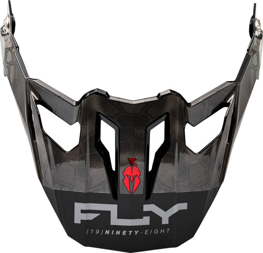 Fly Racing Visor for Trekker Kryptek Conceal Helmet - Black/Gray/White