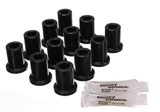Energy Suspension 8.2105G ES Spring/Shackle Bush - Black