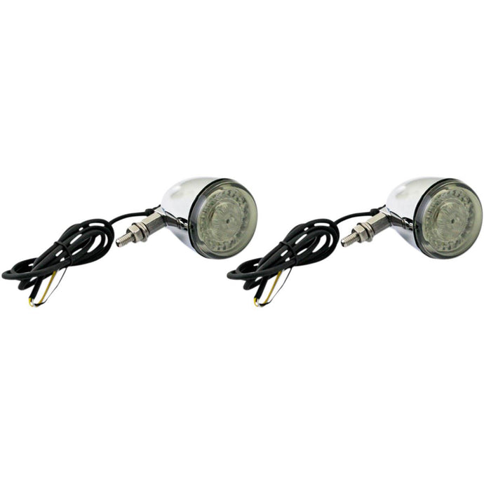 Custom Dynamics PB-UNV-FTS-AW-C Probeam Universal Dynamic Ringz Front Led Turn Signal - Chrome