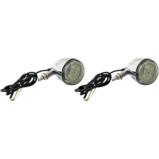 Custom Dynamics PB-UNV-FTS-AW-C Probeam Universal Dynamic Ringz Front Led Turn Signal - Chrome