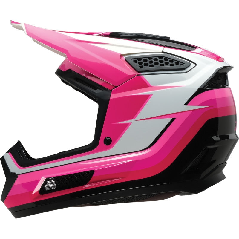 Load image into Gallery viewer, Z1r Dirt Maxx Vortex Helmet (XXXX-Large, Pink/White)
