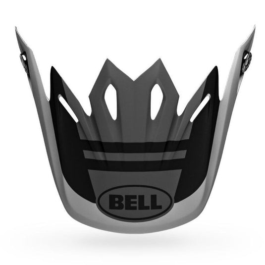 Bell Helmets Visor for Moto-9 Prophecy Helmets - Matte Gray/Black/White