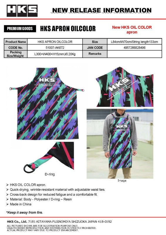 Load image into Gallery viewer, Hks 51007-AK672 HKS Shirts
