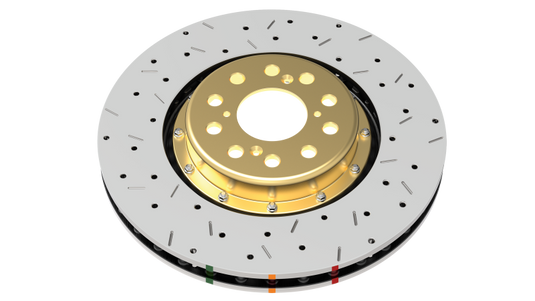 Dba DBA52224V2GLDXS DBA 5000 Slot&Drill Rotors