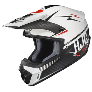 HJC CS-MX 2 Tweek Helmet Semi-Flat Red (MC-1SF) White