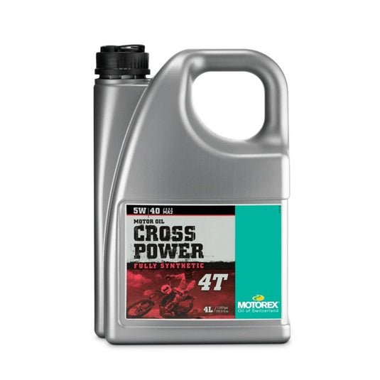Motorex 305678 Cross Power 4T 5W40 Oil - 4L.