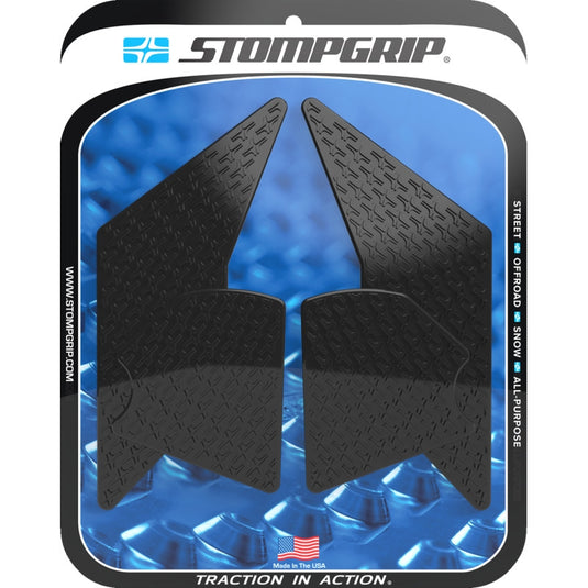 Stompgrip 55-14-0196B Icon Profile Traction Tank Grip - Street - Black