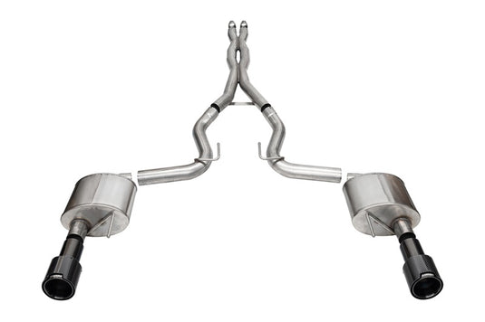 Corsa Performance 21251CFBLK COR Cat-Back Xtreme