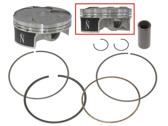 Namura Technologies FX-30039-B Piston Kit - 0.01 Oversize to 76.97, 13.4:1 Compression