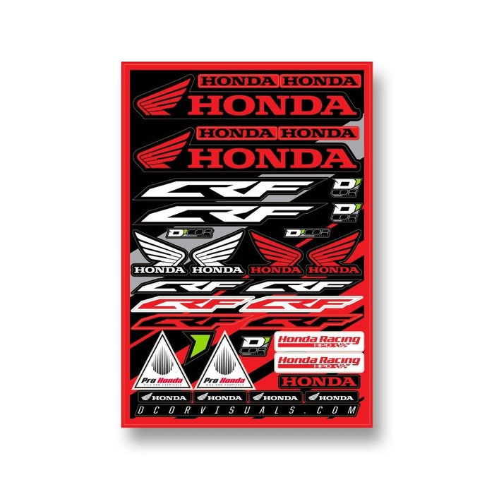Dcor 40-10-100 Decal Sheet - Honda CRF