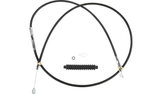 Drag Specialties 0652-2371 Alternative Length Black Vinyl High Efficiency Clutch Cable - 76in.