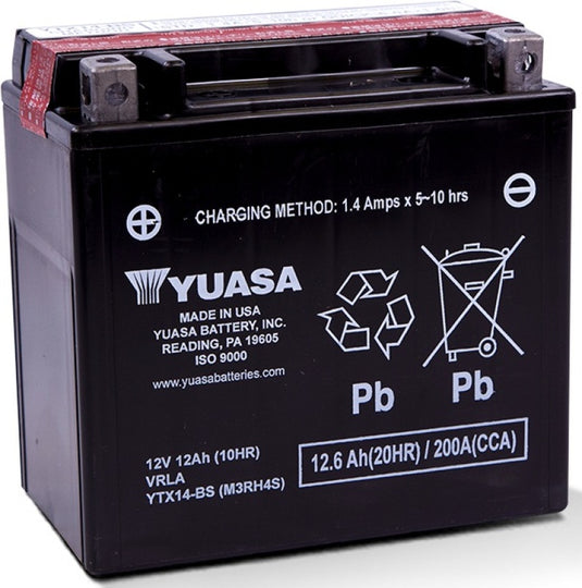 Yuasa Battery YUAM3RH4S YSA Maintenance Free Battery