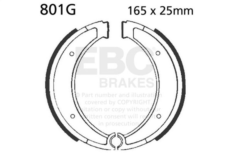 Load image into Gallery viewer, Ebc Powersports 801G EBC HH Sintered Brake Pads
