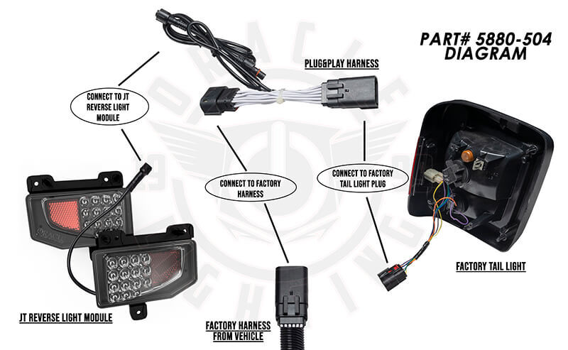 Load image into Gallery viewer, Oracle Lighting 5880-504 ORL Wiring Harnesses
