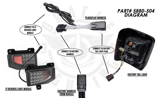 Oracle Lighting 5880-504 ORL Wiring Harnesses