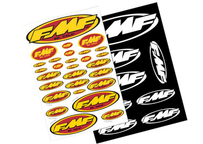 Fmf Racing 014800 Assorted Sticker Sheet