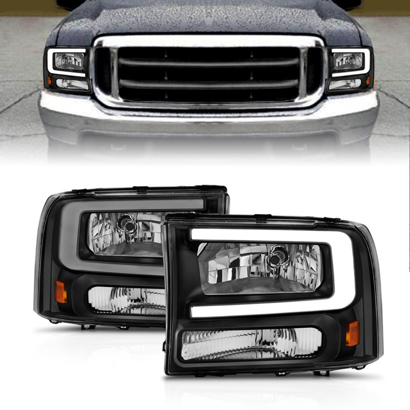 Load image into Gallery viewer, Anzo 111549 ANZ Crystal Headlights
