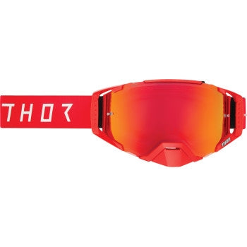 Thor Ascend LTD Synth Goggles (One Size Fits Most, Red)