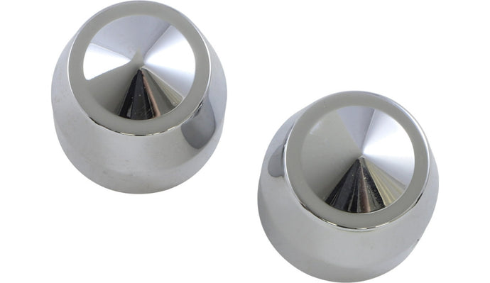 Accutronix TAC101-EC 1in. Elite Chrome Front Axle Caps