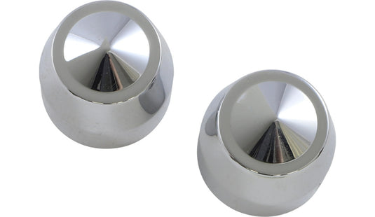 Accutronix TAC101-EC 1in. Elite Chrome Front Axle Caps