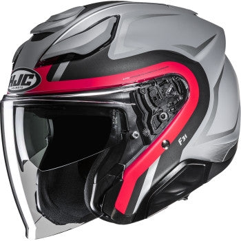 Load image into Gallery viewer, Hjc F31 Bask Helmet (XX-Large, Semi-Flat Red (MC-1SF))
