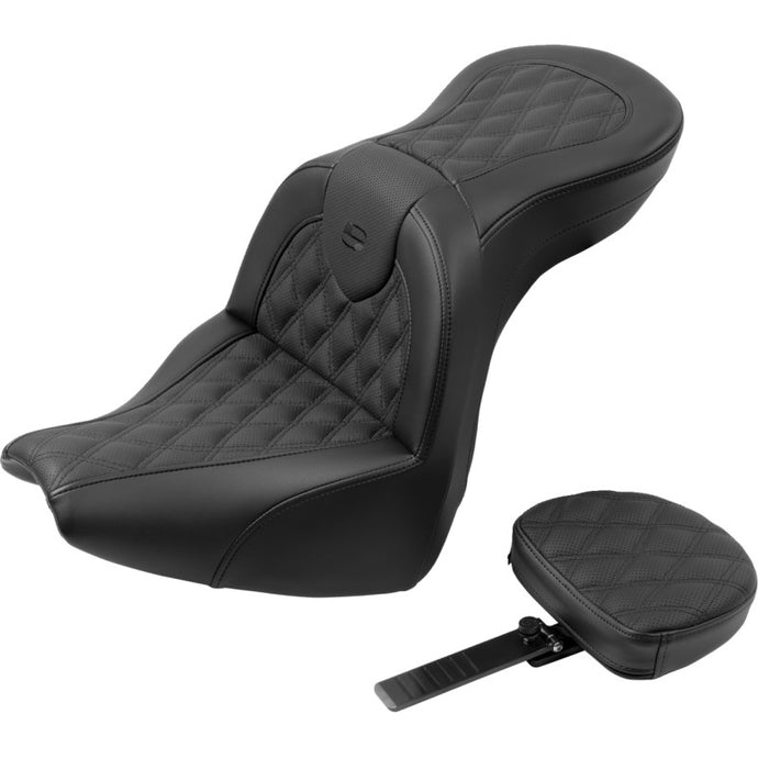 Saddlemen 818-31-182BR Roadsofa LS Seat with Drivers Backrest