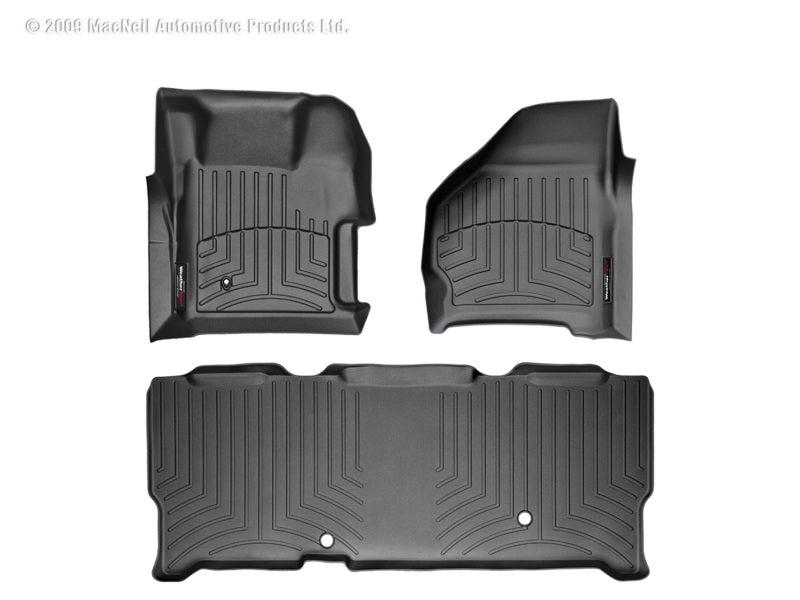Load image into Gallery viewer, Weathertech 441251-440023 WT FloorLiner - Rear - Blk
